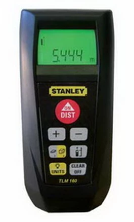Dalmierz laserowy Stanley TLM 160 (kod 77-916) - laserowy miernik odlegoci