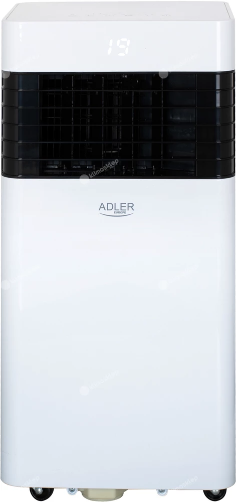 Klimatyzator przenośny Adler AD 7852 to urządzenie 3w1