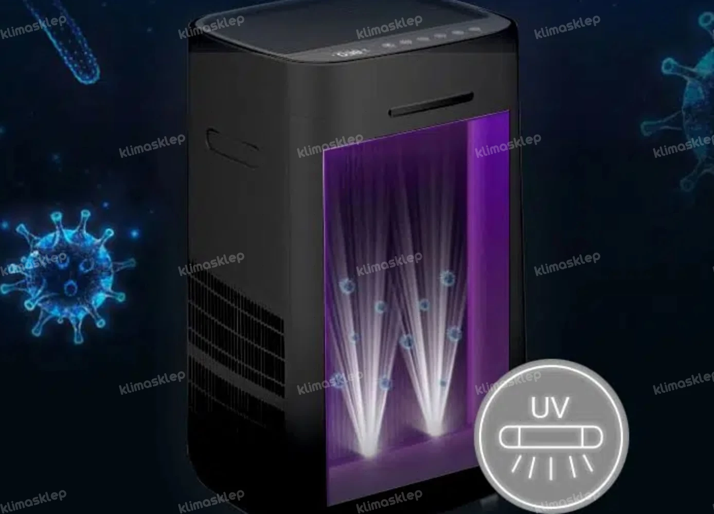 Oczyszczacz powietrza Air Essence Eco Plasma UV 60 - sterylizacja UV-A, UV-C