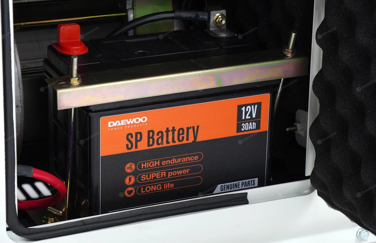 Agregat prądotwórczy Daewoo DDAE 9000SSE - akumulator
