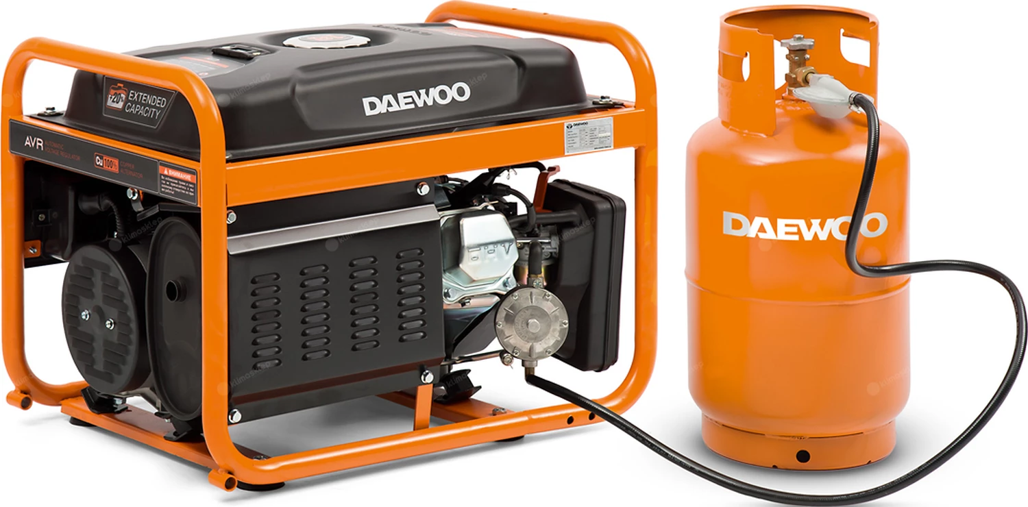 Agregat prądotwórczy Daewoo GDA 3500DFE ma podwójny układ paliwowy