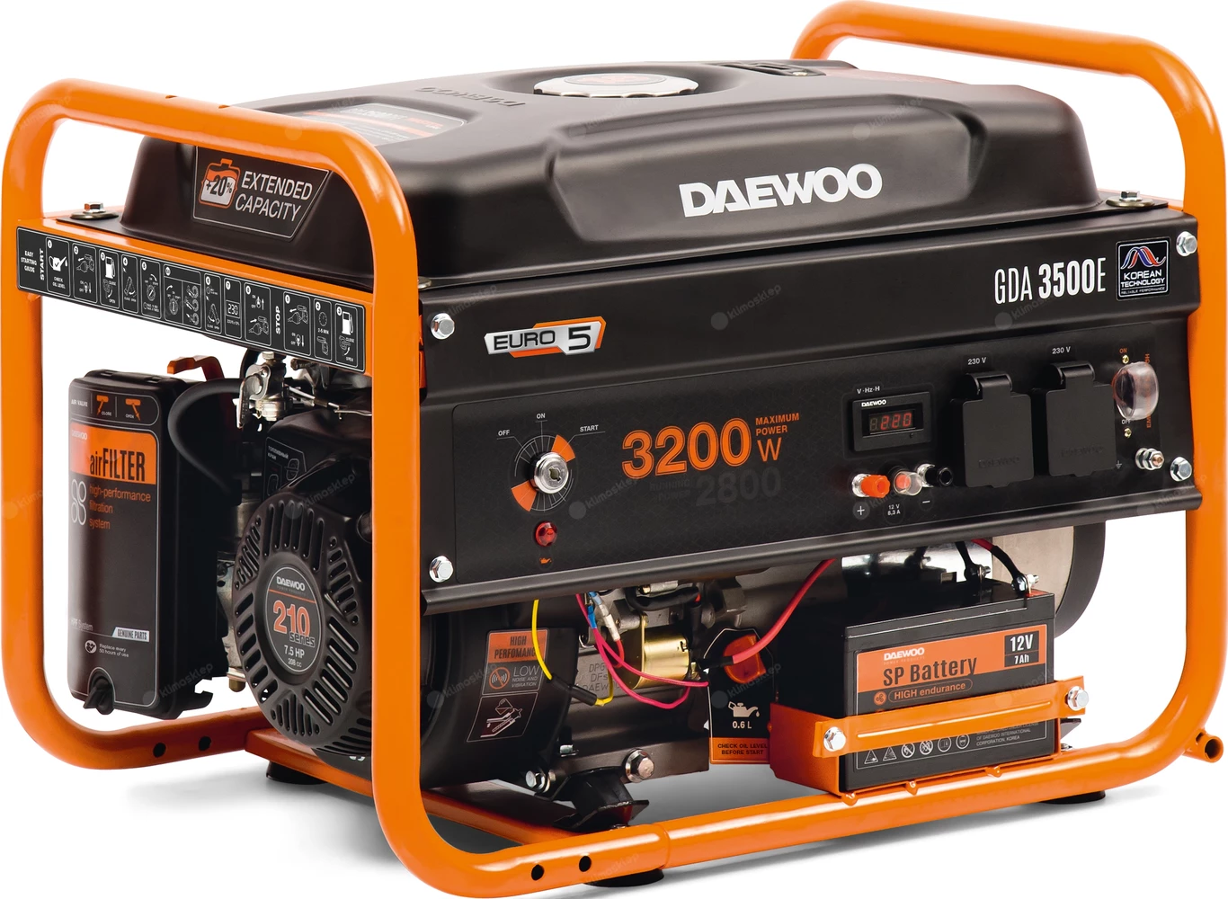 Agregat prądotwórczy Daewoo GDA 3500E
