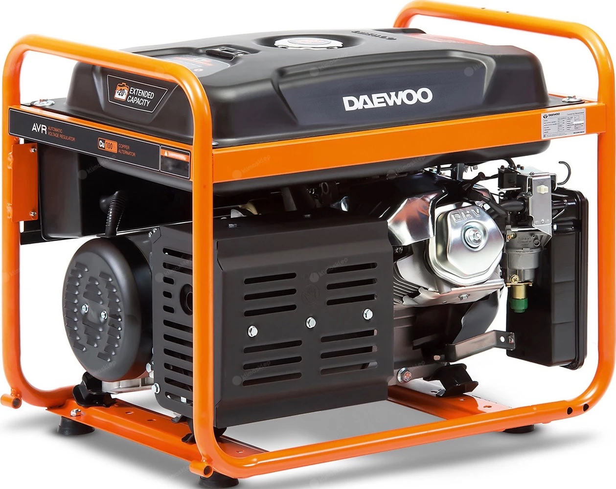 Agregat prądotwórczy Daewoo GDA 6500E - tył