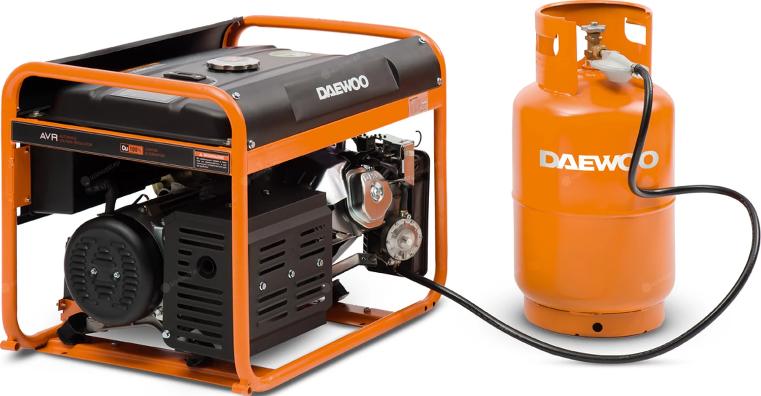 Agregat prądotwórczy Daewoo GDA 7500DFE ma podwójny układ paliwowy