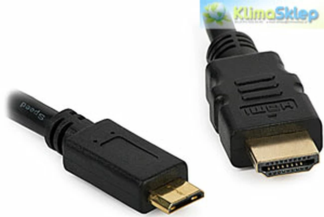 Kabel HDMI do kamer samochodowych DOD (do poczenia kamery z monitorem / telewizorem)