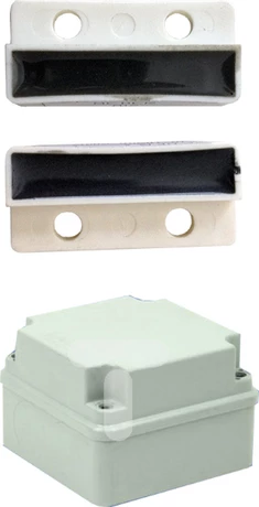 Czujnik drzwiowy DCet do kurtyn Flowair ELiS C / T - magnetyczny; z szafk przekanikow