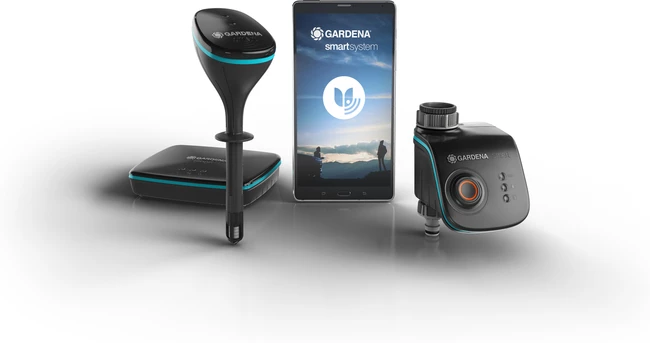 Gardena Smart sensor - zestaw (router, sensor, sterownik nawadniania)