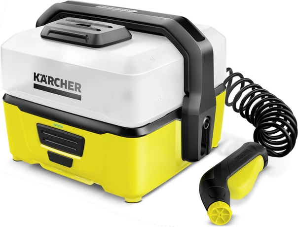 Akumulatorowa myjka cinieniowa Krcher OC 3 Mobile Outdoor Cleaner z zestawem Adventure Box