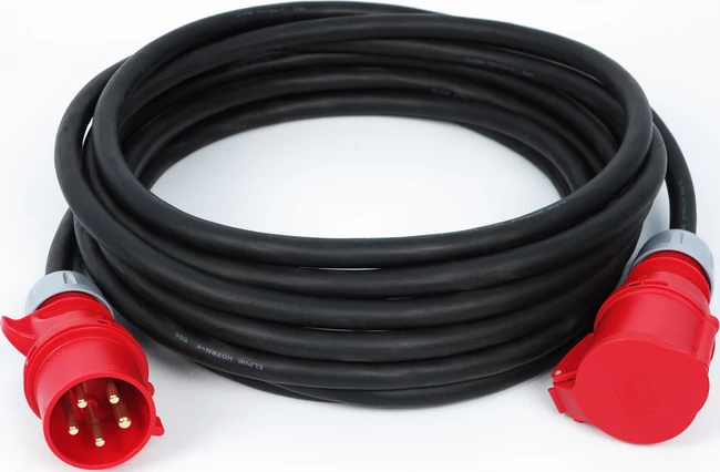 Kabel zasilajcy 63A / 10m do nagrzewnic elektrycznych
