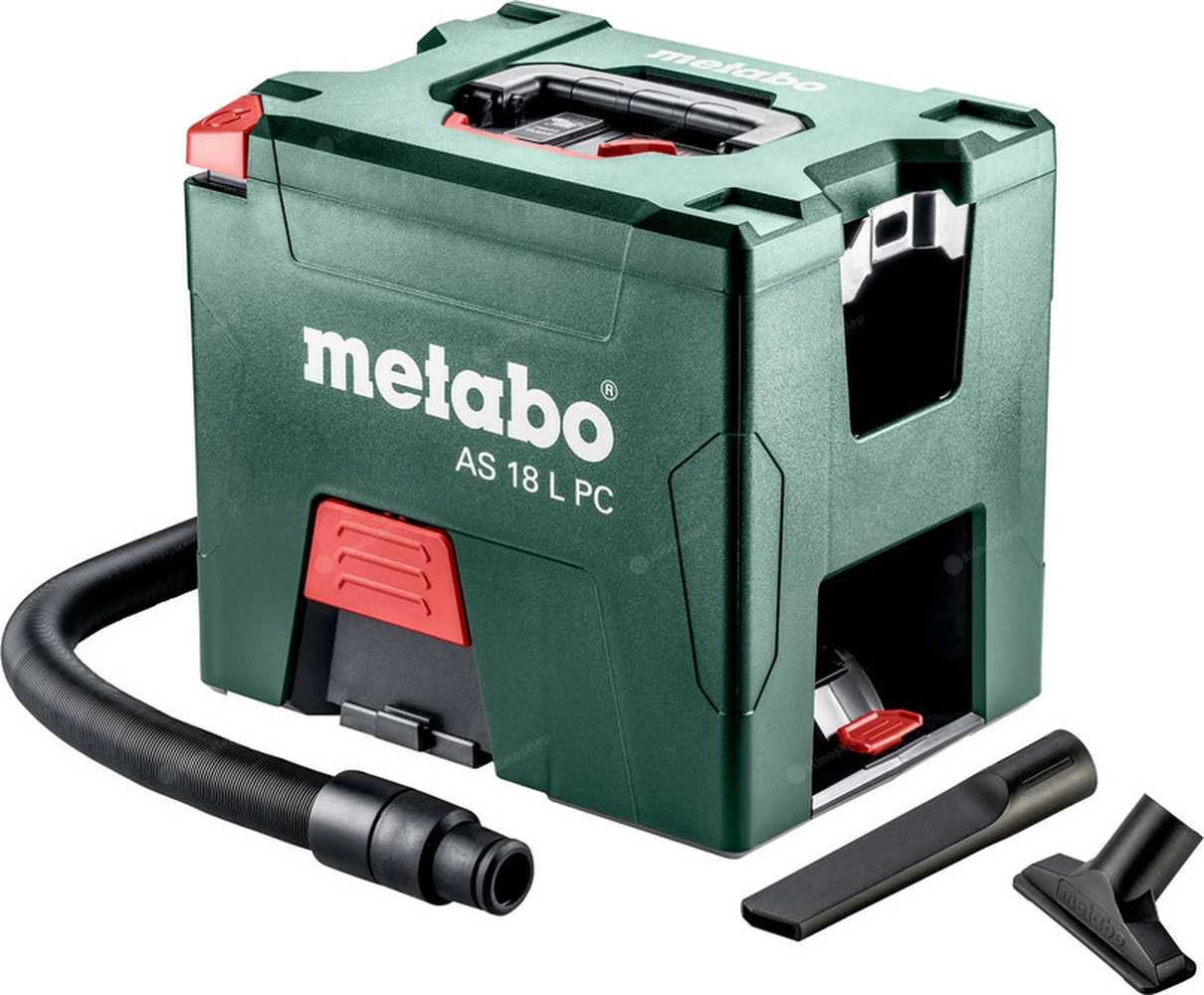Odkurzacz akumulatorowy Metabo AS 18 L PC - wyposażenie