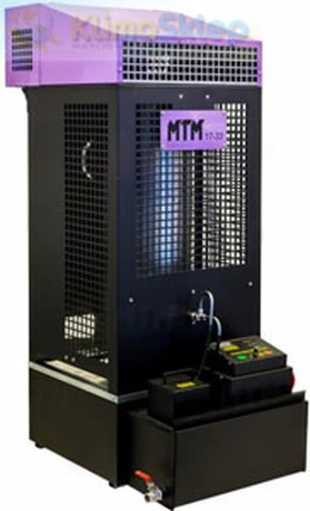 Nagrzewnica na olej uniwersalny MTM 17-33N + regulator cigu + opatka + eliwo