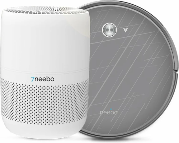 Robot sprztajcy Neebo Grey+ + oczyszczacz powietrza Neebo Air