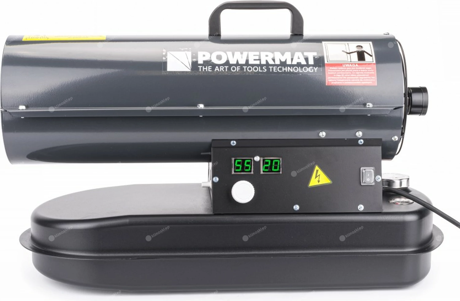 Nagrzewnica Powermat PM-NAG-20SN z elektronicznym czujnikiem zapłonu