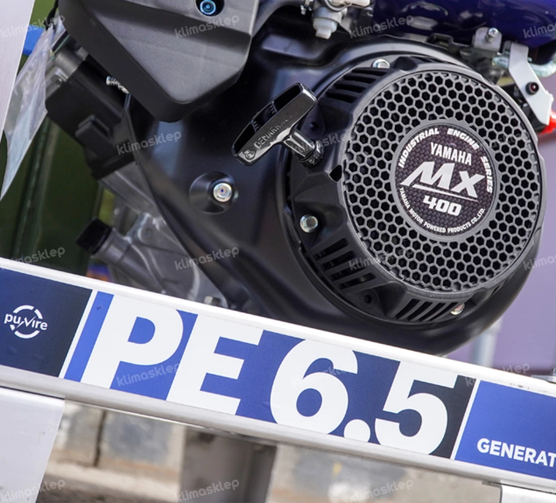 Agregat prądotwórczy Puvire PE6.5 z silnikiem Yamaha