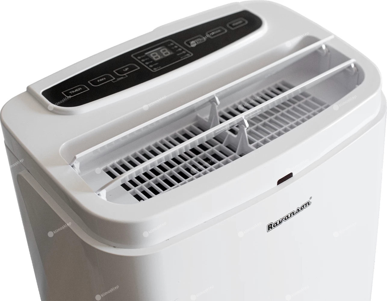 Klimatyzator przenośny Ravanson MAC-9000 - wylot zimnego powietrza