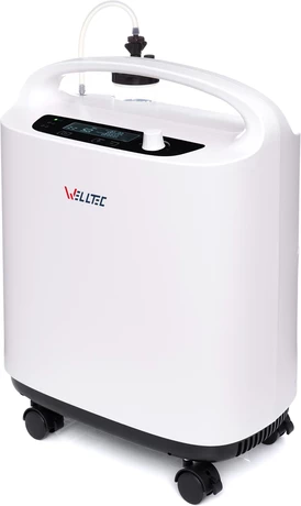 Medyczny koncentrator tlenu Welltec OCK5 z kompletem ponad 20 akcesoriów